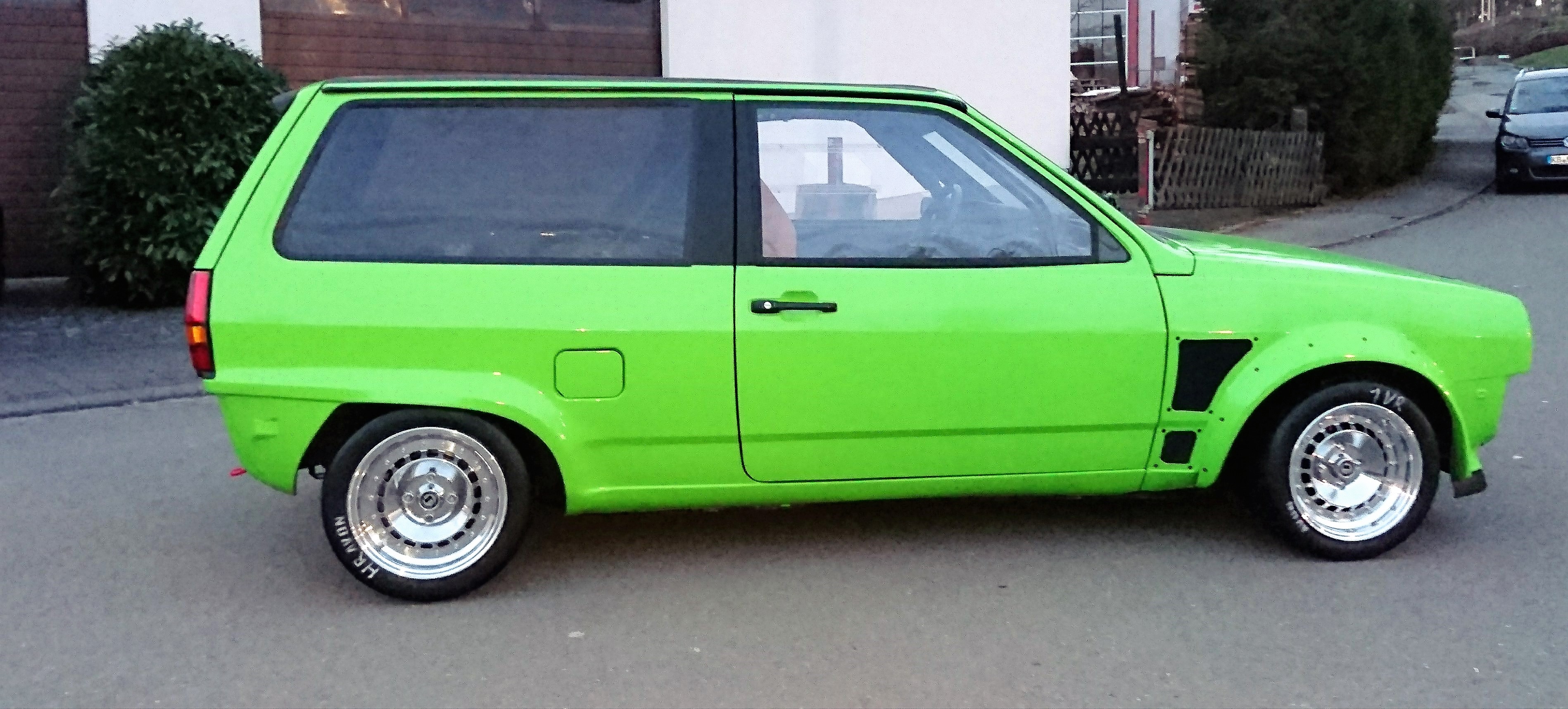 VW Polo 2 mit 13-Zoll TH-Line