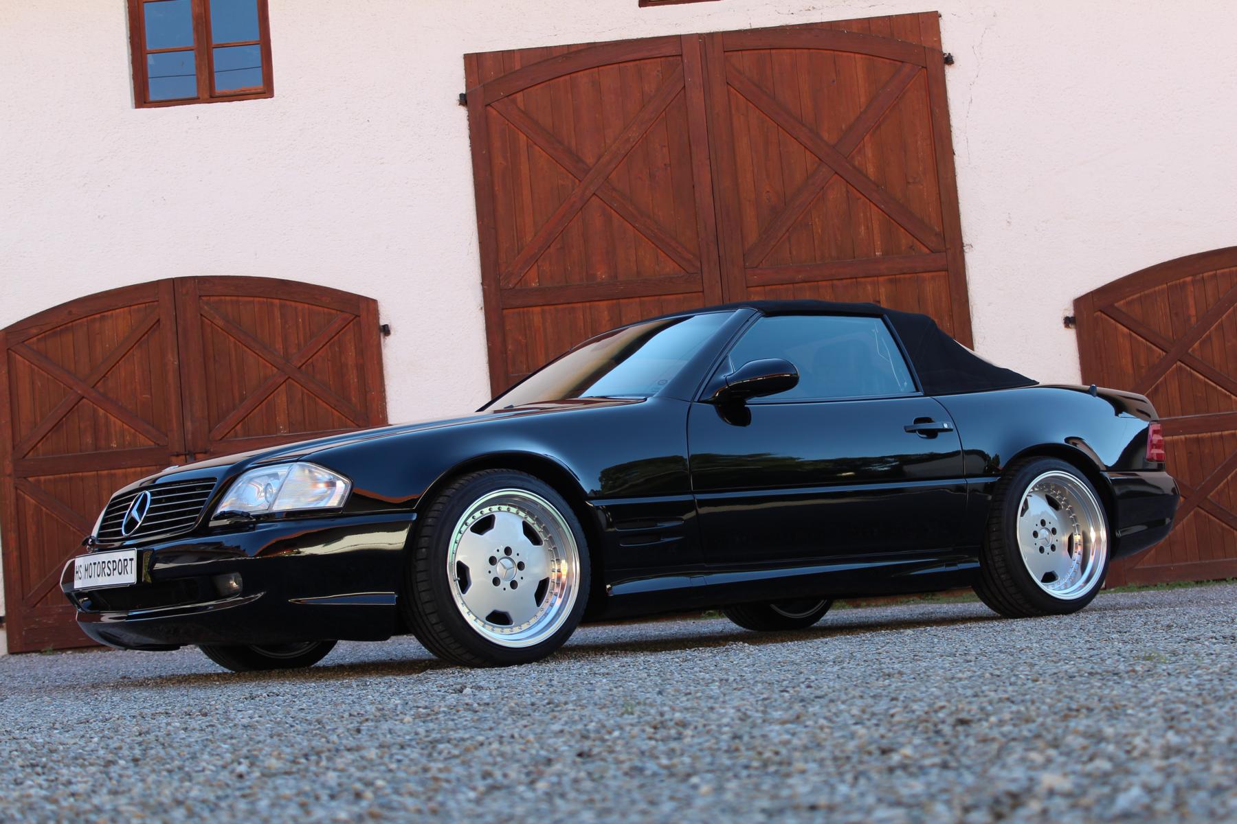 Mercedes SL R129 mit Aero Classic
9x18 und 10,5x18