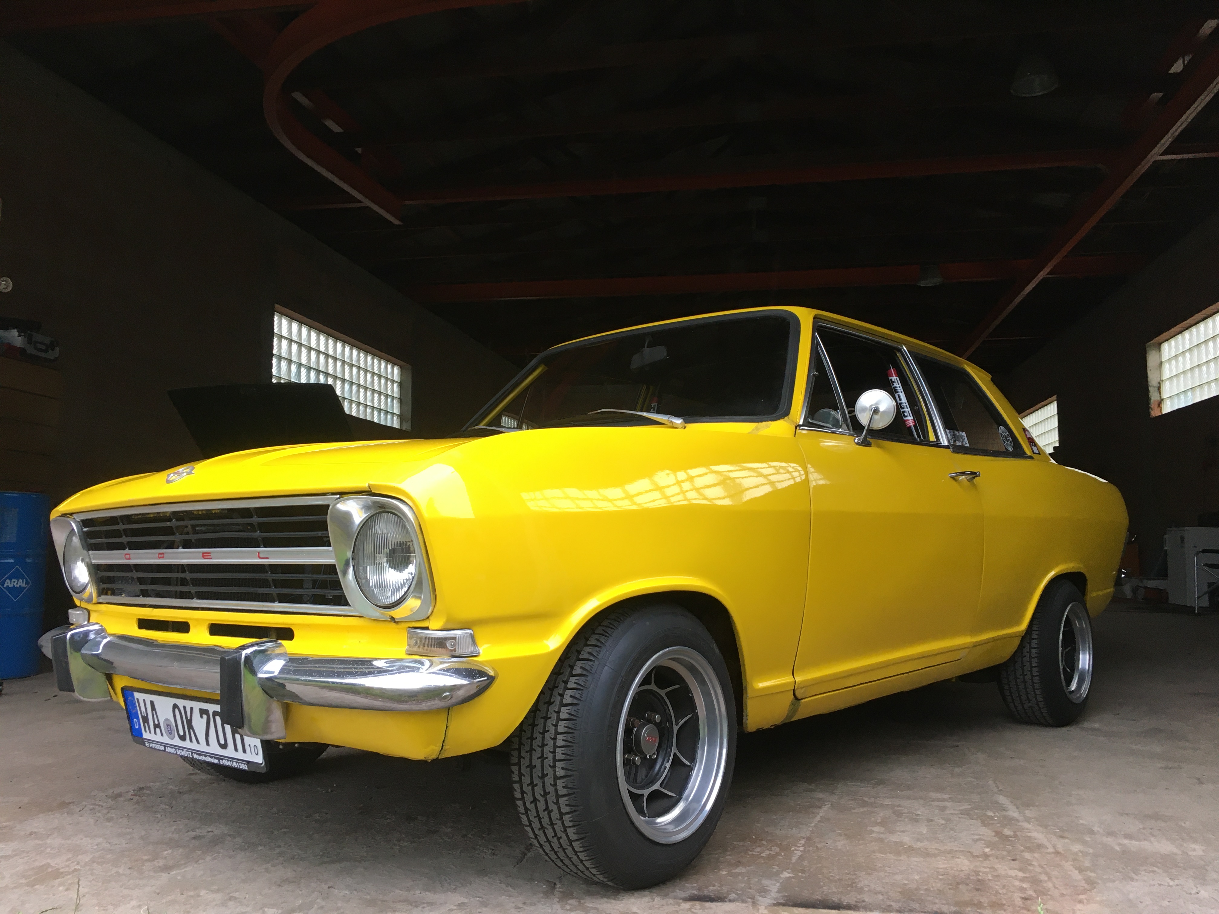 Opel Kadett B mit Classic 8x13