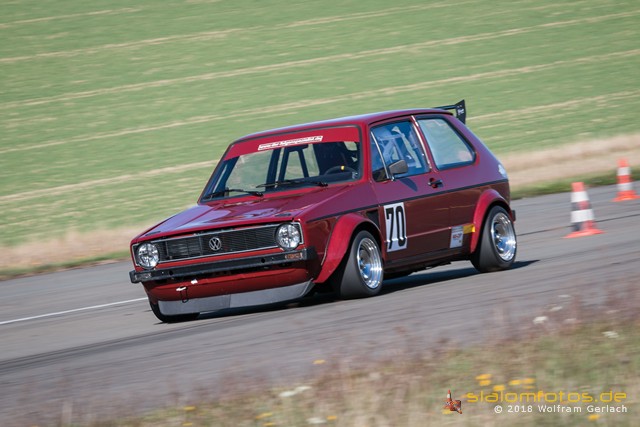 VW Golf 1 mit 13-Zoll TH-Line